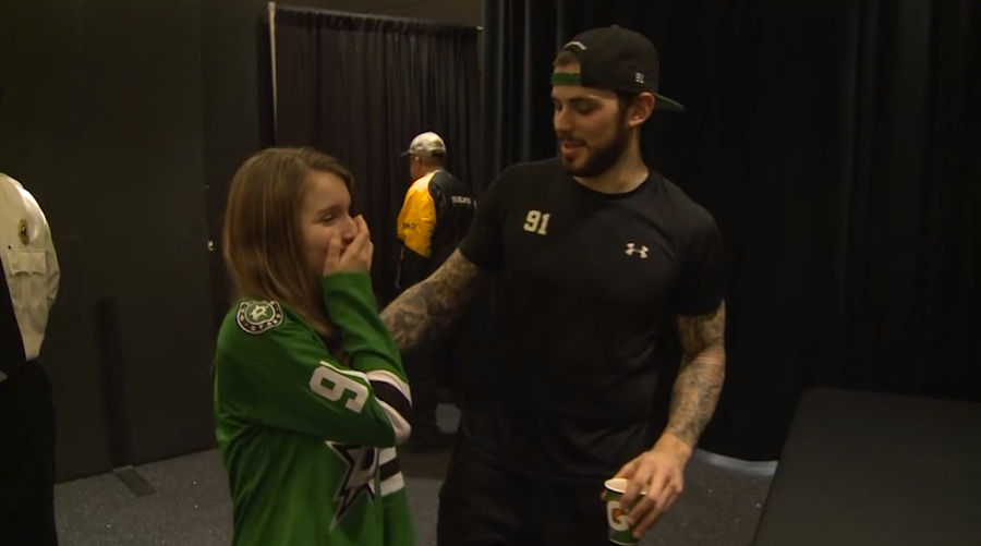 Tyler Seguin Scored A Hat Trick, Made A Teen Cry On Her Birthday