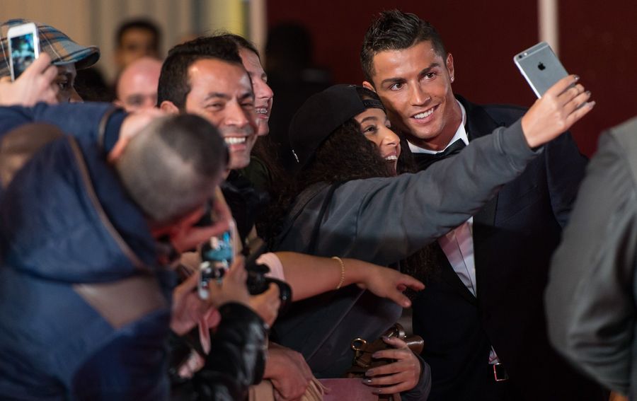 Cristiano Ronaldo's Movie Premiere Was Perfectly Sad