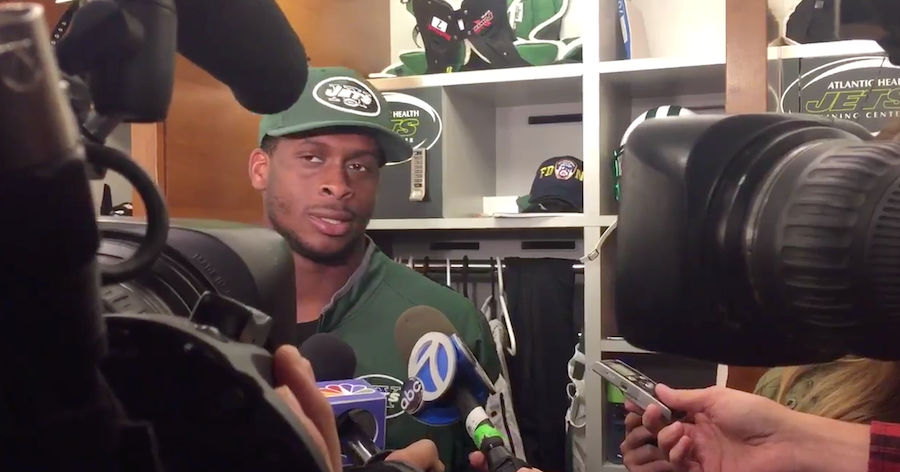 Geno Smith's Fine With The Guy Who Punched Him; Next Question
