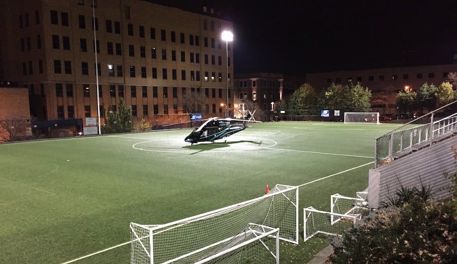 NJ Devils Owner&#39;s Helicopter Parks On Soccer Field, Cancels Youth Game [Update]