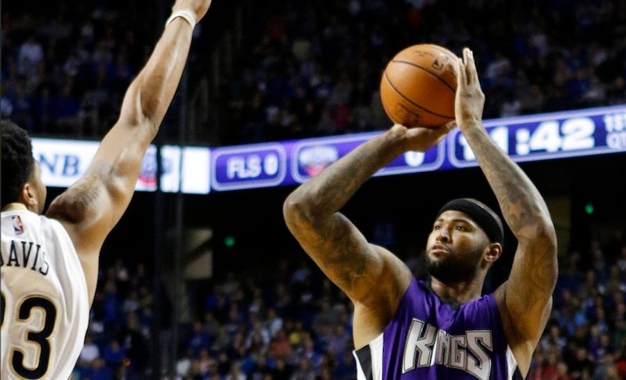 Hey, Cool, DeMarcus Cousins Shoots Threes Now