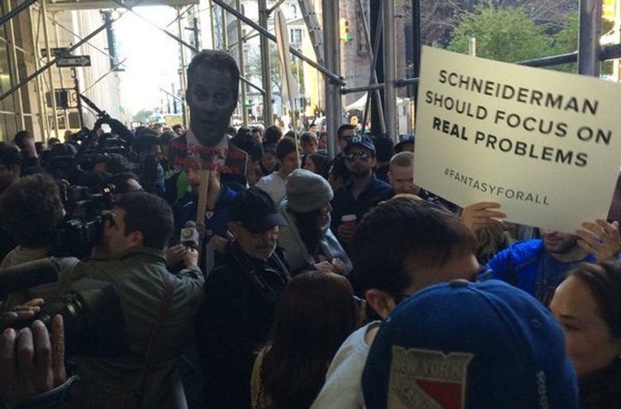 The Daily Fantasy Protest Looks Like A Good Time