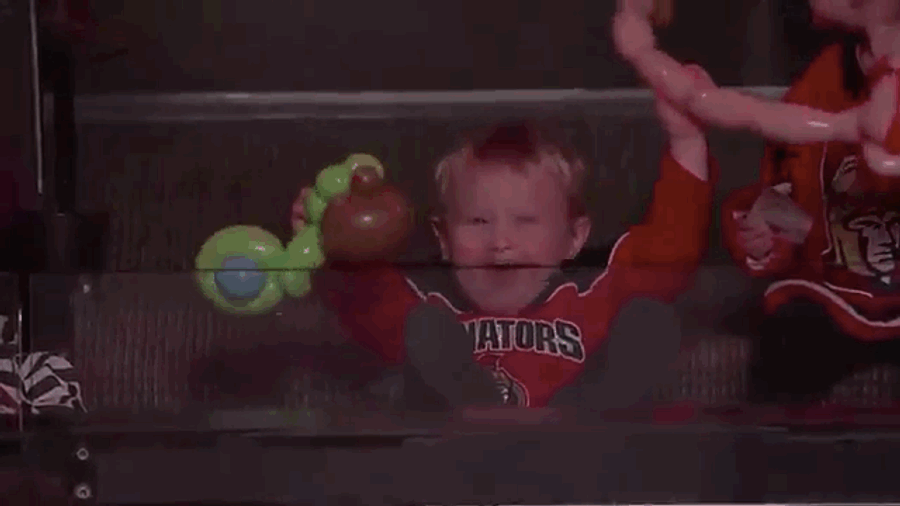 No One Has Enjoyed The Ottawa Senators As Much As This Kid
