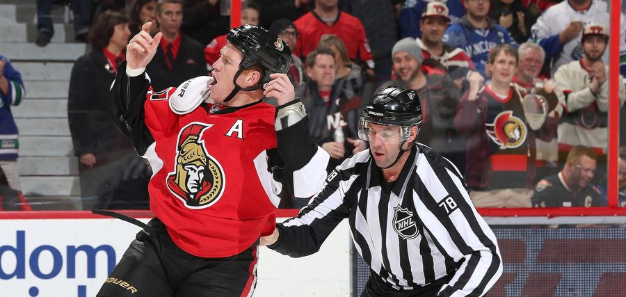 Chris Neil Celebrates 900th Game With A Very Cordial Fight