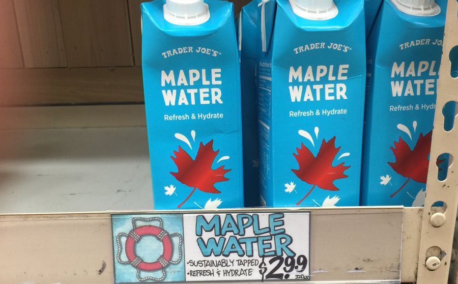 Bougie Food Review: Maple Water