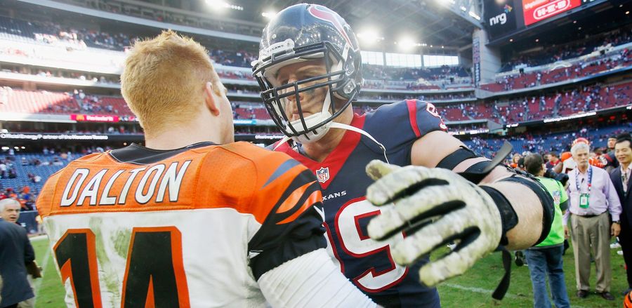 J.J. Watt And Andy Dalton Engage In Just The Lamest Beef
