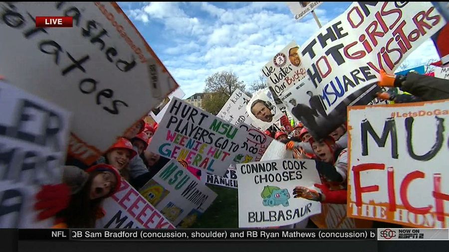 Deez Nuts: Your Ohio State <i>College GameDay</i> Sign Roundup