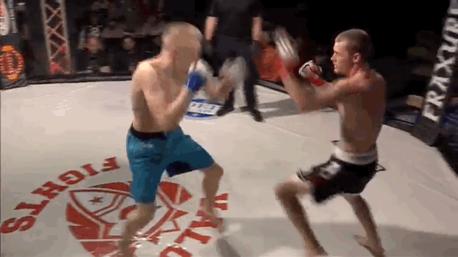 Amateur MMA Fighter Gets His Dang Tooth Knocked Out Of His Dang Head
