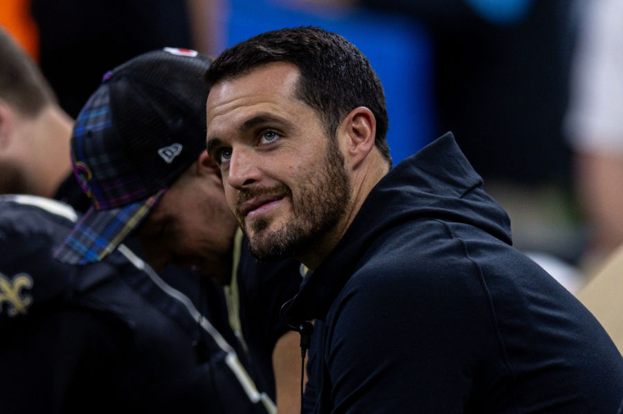 Derek Carr est le quart partant des Saints de la Nouvelle-Orléans. PHOTO USA AUJOURD'HUI IMAGES SPORTIVES