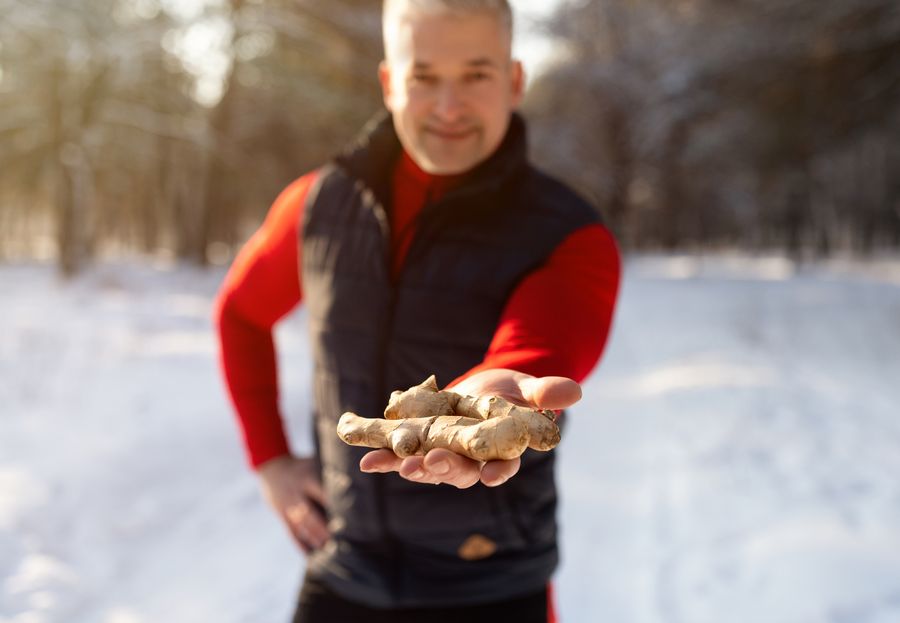 I have been eating raw ginger for a year and my immune system has radically improved