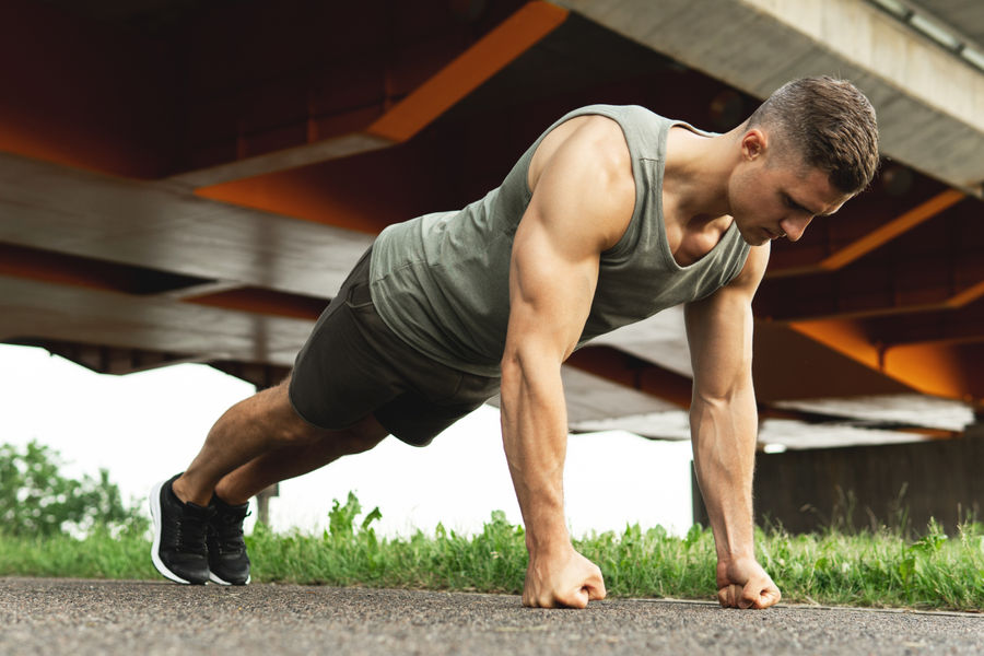 How many push-ups should you do per day to stay fit and well-muscled?