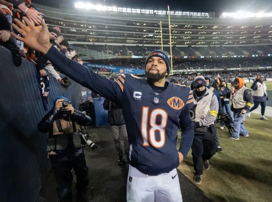 Caleb Williams Favored to Be Madden 27 Cover Athlete