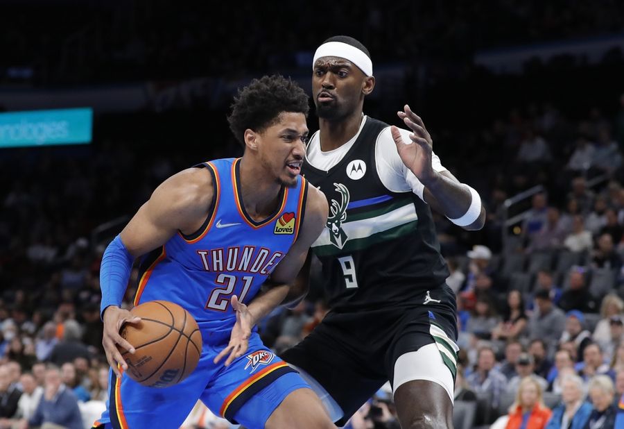 NBA: Milwaukee Bucks at Oklahoma City Thunder