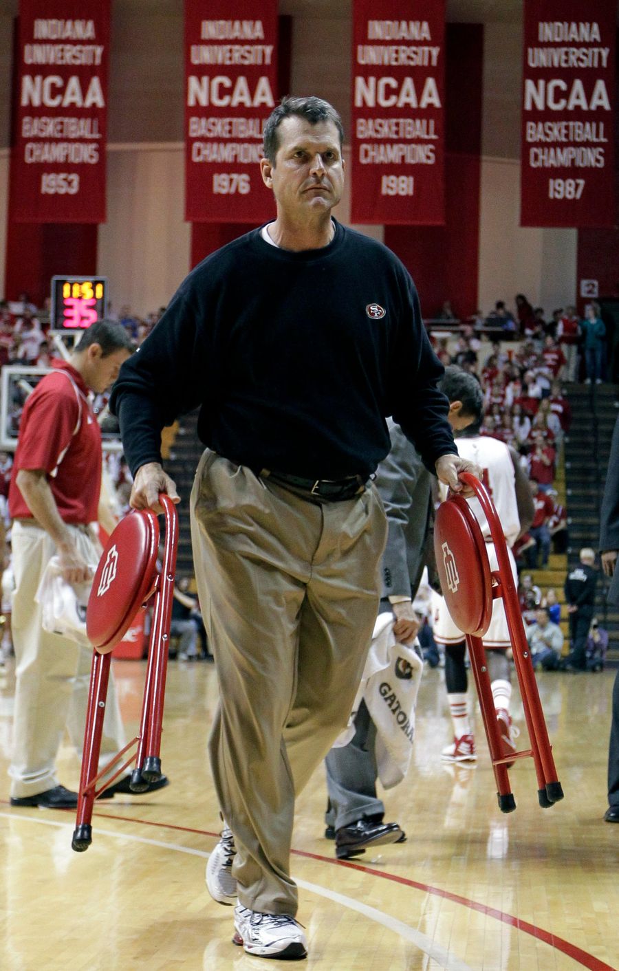 Hurry Up, Harbaugh. That Water Isn't Going To Pour Itself.