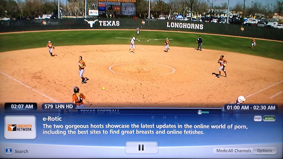 Tonight On The Longhorn Network, It's Texas Softball Featuring "Great Breasts And Online Fetishes"
