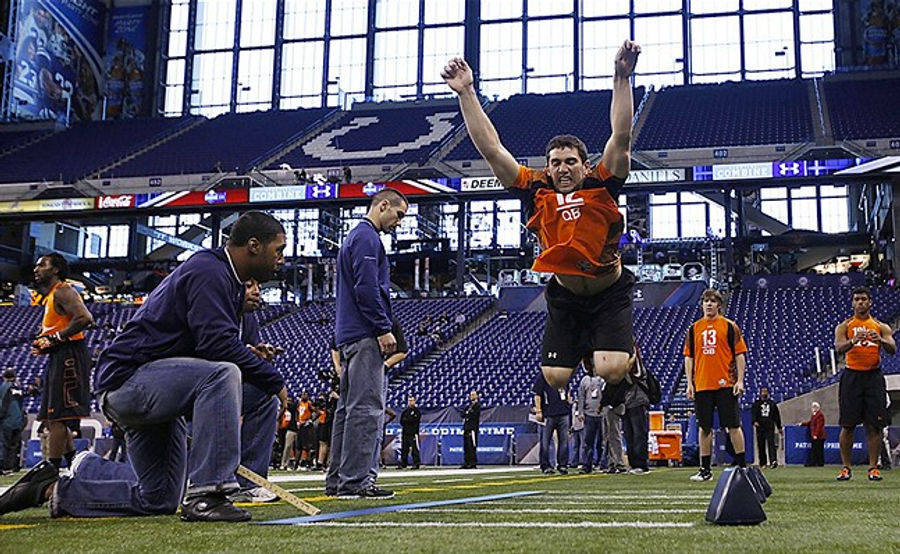 Photo Evidence That Andrew Luck Wants To Be A Panther