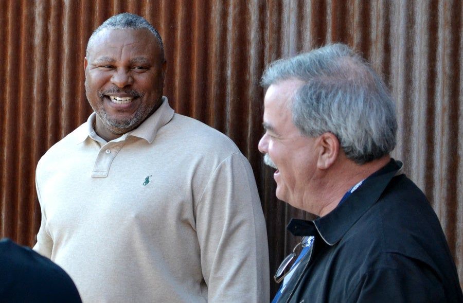 Sadly, Albert Belle Could Not Drop Father Time With A Forearm On The Basepaths