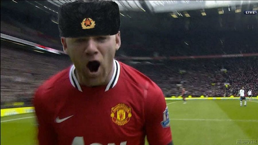Soviet Russian Wayne Rooney Presents: Tottenham Hotspur Vs. Manchester United Open Thread
