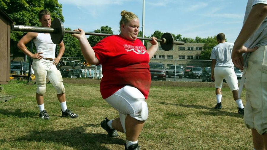 Nick Mangold&#39;s 5-8, 374-Pound Sister Makes US Olympic Weightlifting Team