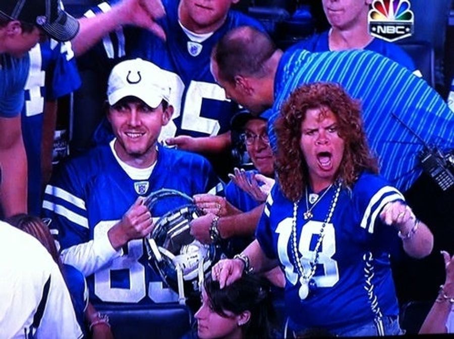 You Catch A Helmet At A Football Game, You Get Yourself A Radio Interview