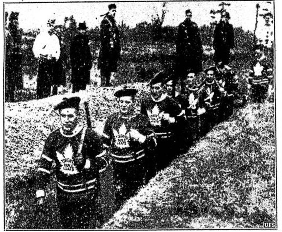 When The Maple Leafs Went To War