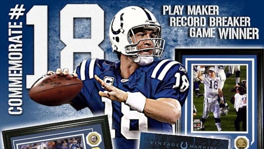 Colts Apologize For Email Offering Commemorative Peyton Manning Merchandise Just After Yesterday's Announcement