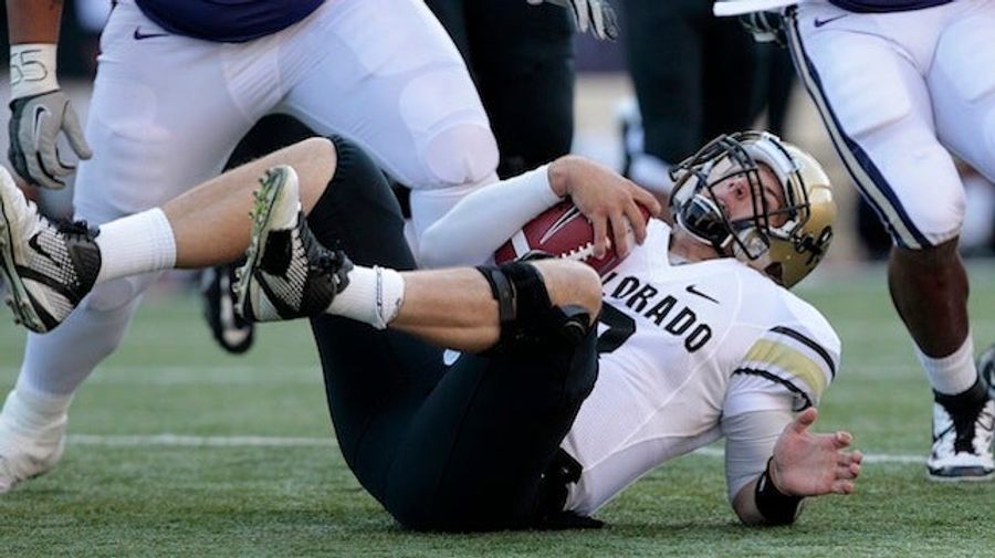 Colorado QB, Walking On Broken Foot, Breaks Other Foot
