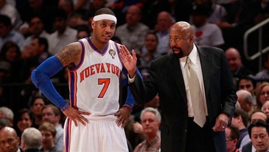 Mike Woodson Says Carmelo Wasn&#39;t The Problem, But He Is The Solution