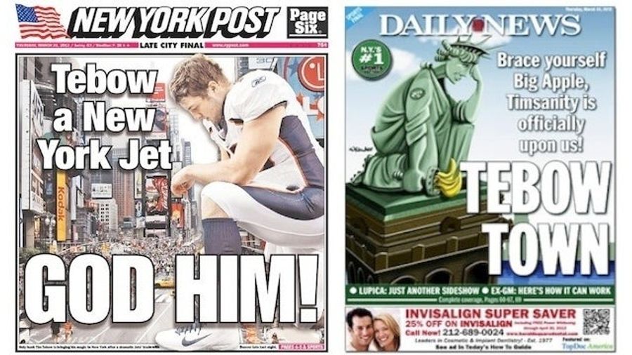Tim Tebow Is In New York, And That&#39;s Good News For Everyone