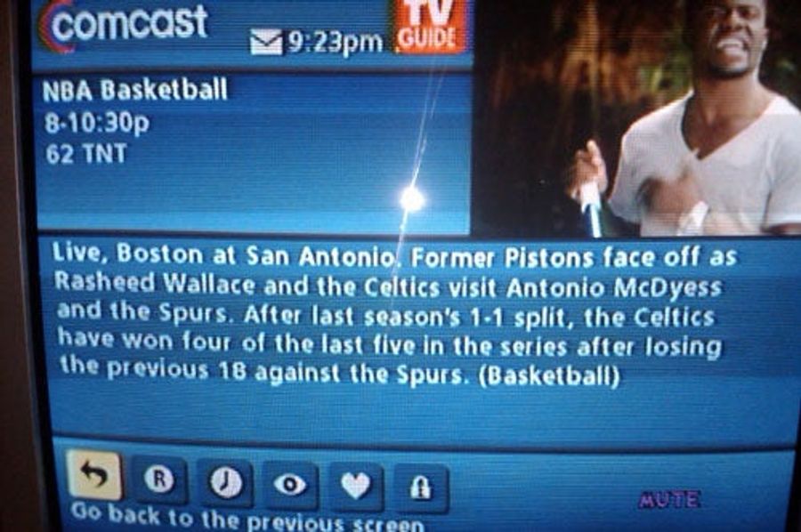 Comcast Continues To Find Hidden Subtext Of NBA Games