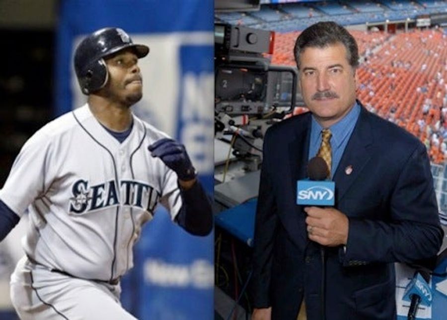 Ken Griffey And Keith Hernandez, Together In Mid-Game Slumber