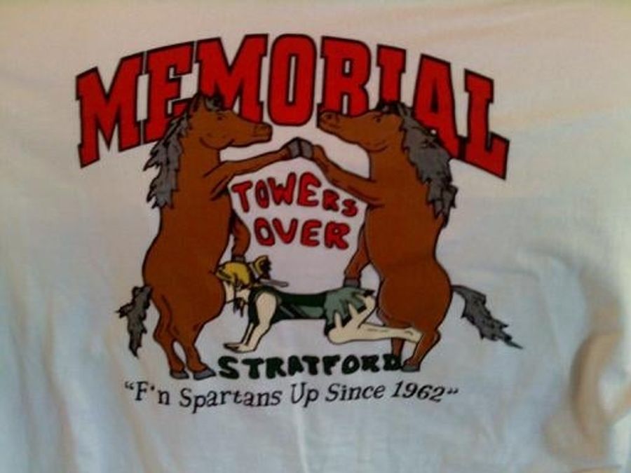 Ball The Pretty Horses: High Schoolers Show School Spirit With Equine Double-Team T-Shirts (UPDATE)