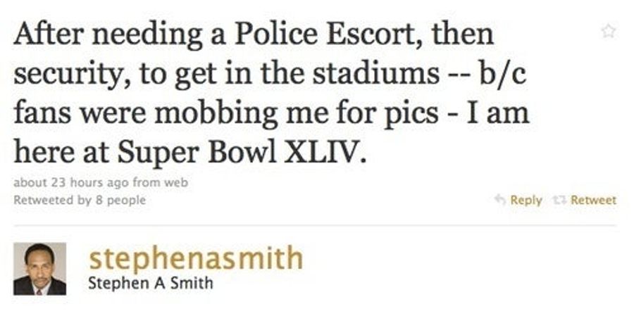 Stephen A. Smith Is Back, And He Requires A Police Escort