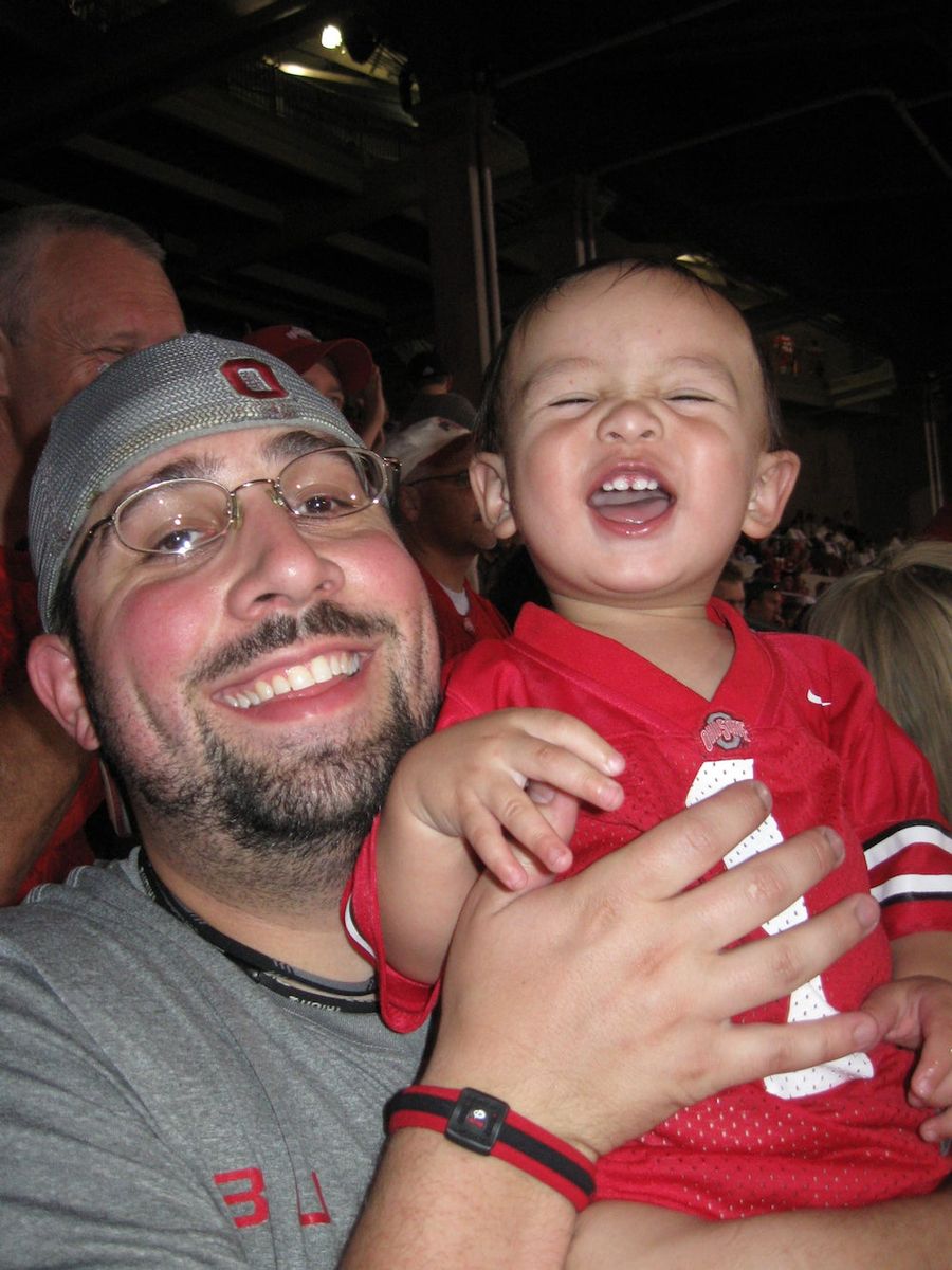 A Brief Interview With An Ohio State Fan Who Named His Kid "Tressel"