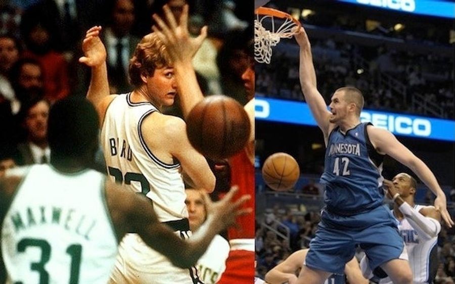 White Basketball Player Compared To White Basketball Player