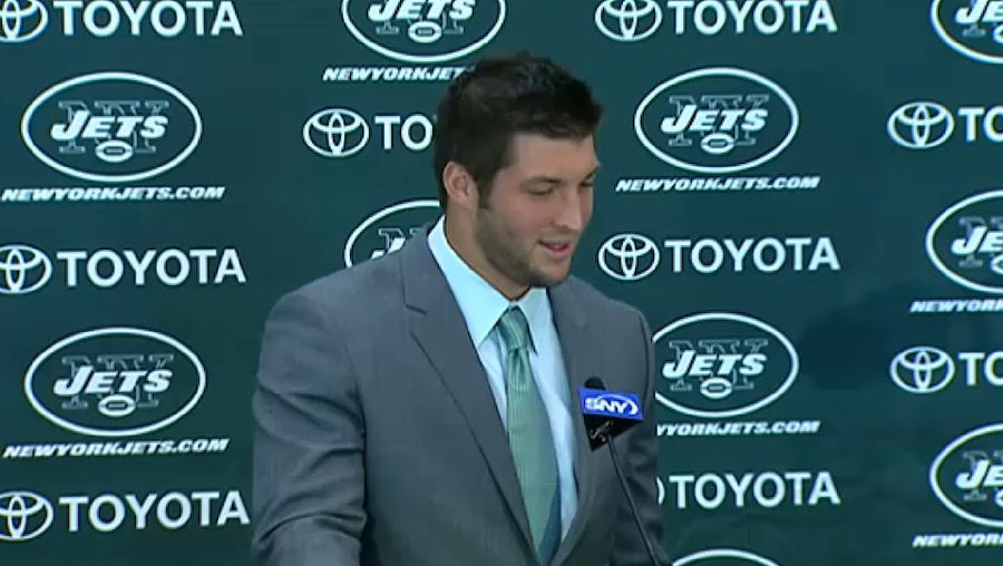 A Skeptical Press Forces Tim Tebow To Defend His Faith