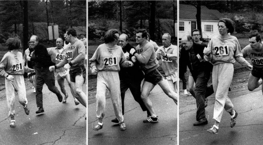 45 Years Ago, An Enraged Boston Marathon Race Director Attacked A Female Runner