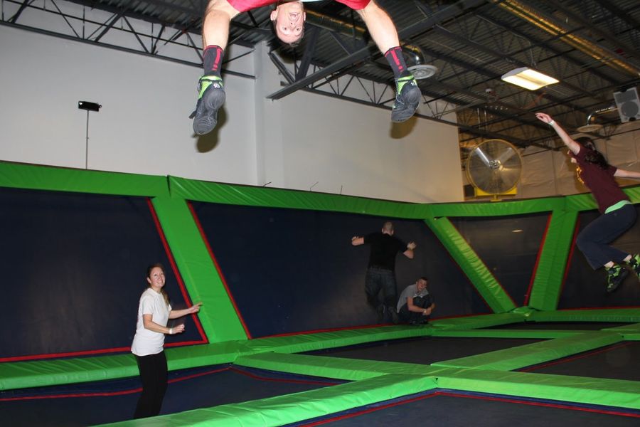 Trampoline Wars: Rebounderz And AirHeads Battle Over Where Joba Chamberlain Was Injured