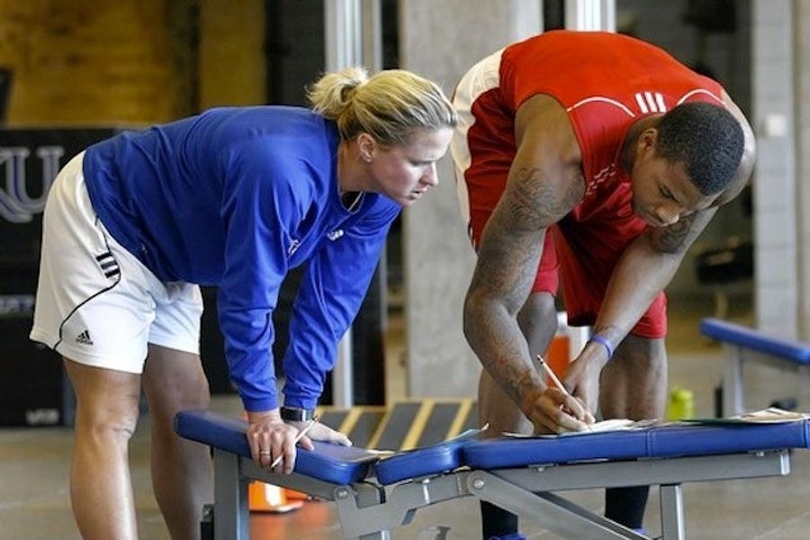Kansas Has The Only Female Strength And Conditioning Coach In Men's Division I Basketball