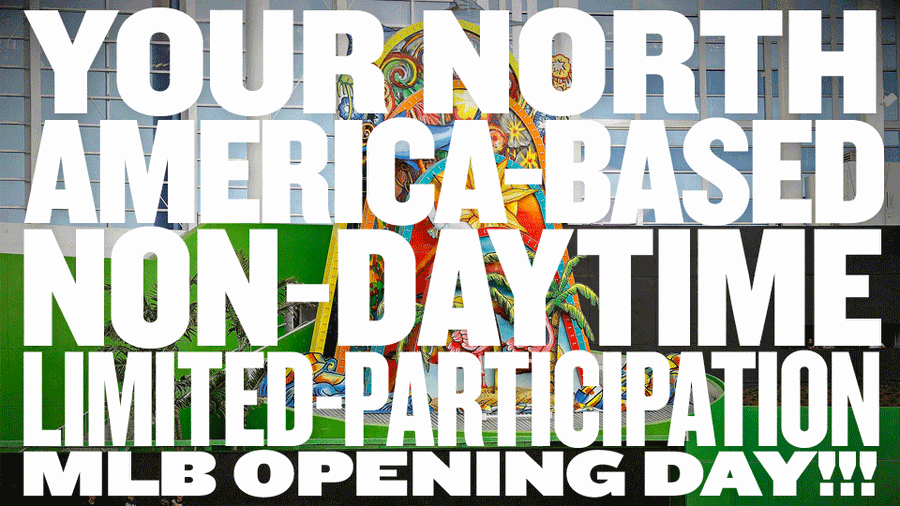 Deadspin Does Opening Day*