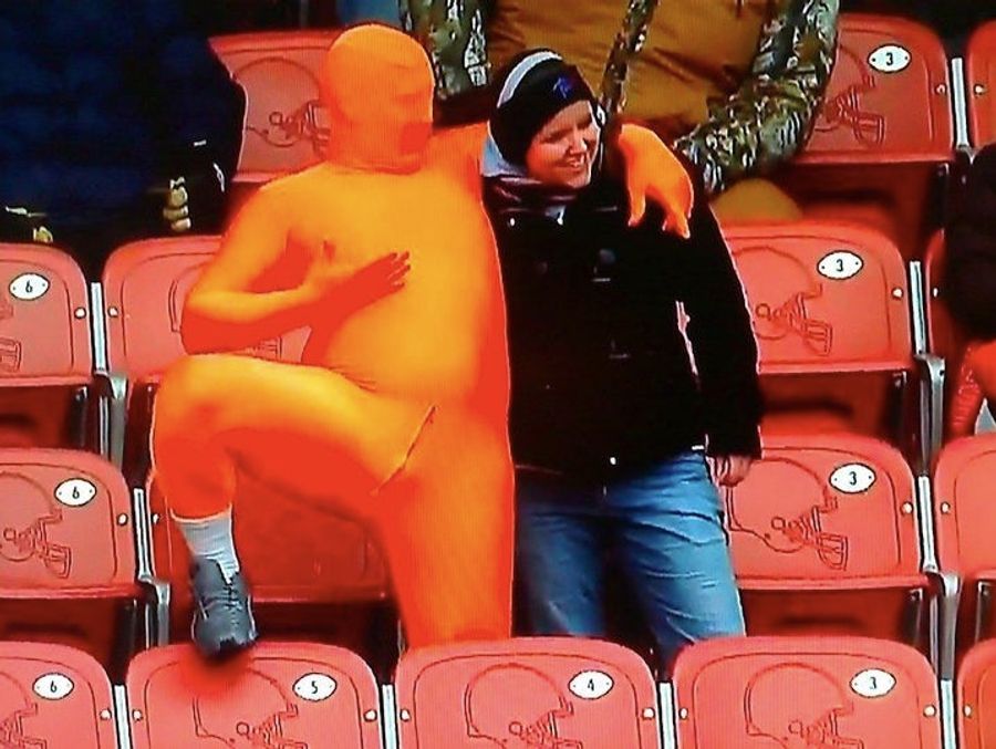 The Skintight-Lycra-Bodysuit Phenomenon Finds Its Creepy Apex In This Man&#39;s Crotch