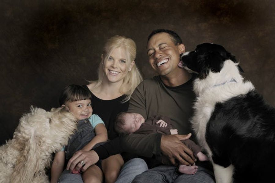 Oh, How Innocent Tiger Woods And His Brood Of Swedecaublasians Were Just A Short Time Ago