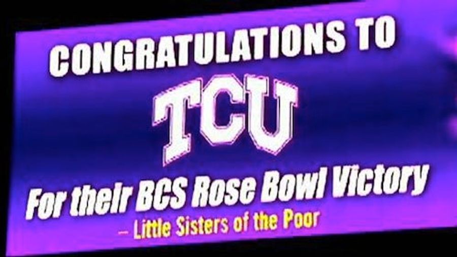 TCU Billboards Near Ohio State Are The Best Comeback