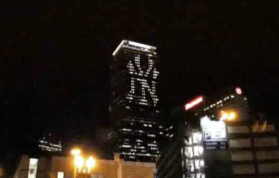 Yankees Logo On Boston Landmark? Well...