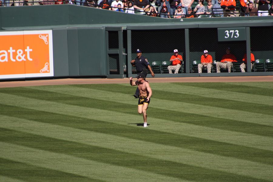 Camden Yards Streaker Was Clad In Undies And A Cape [Update: It May Have Been Batman]
