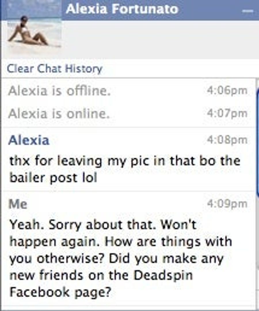 One Female Deadspin Reader Is Still Willing To Have Sex With You If You Join The Facebook Group