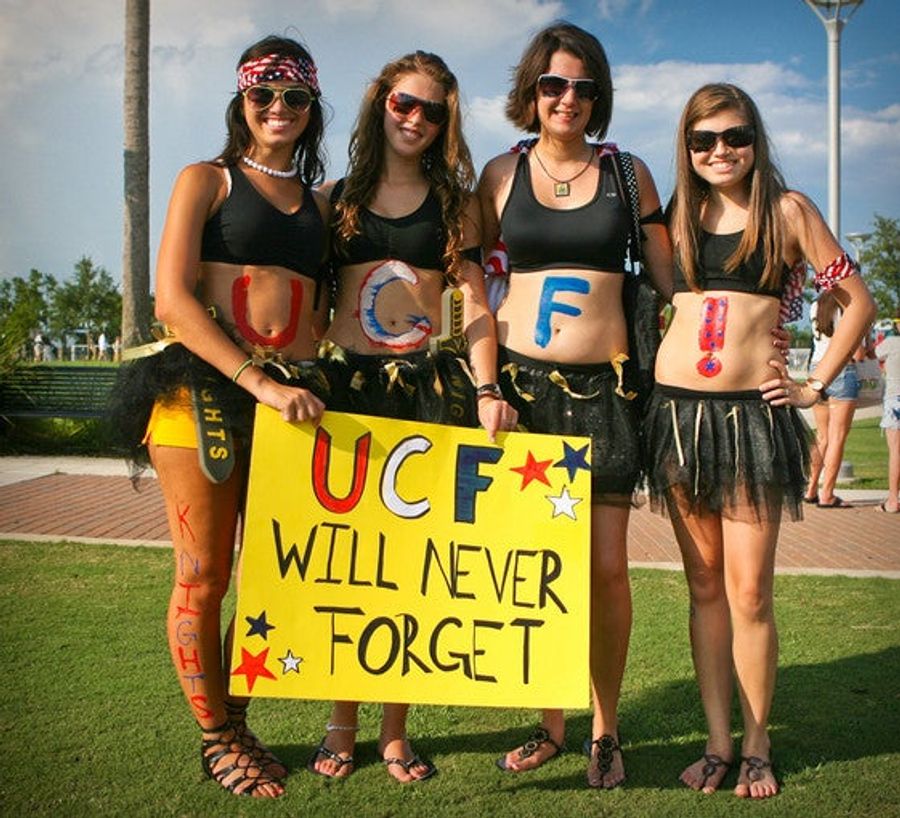 UCF Ladies Won't Forget 9/11, Will Forget Their Shirts