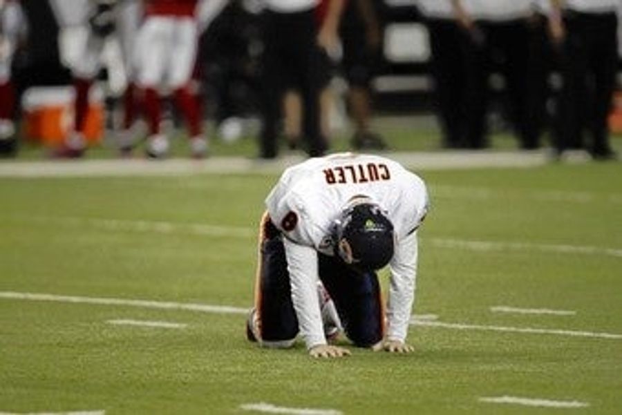 Jay Cutler, Chicago's O-Line Have Trust Issues