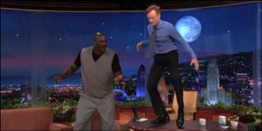 Conan Plays The Lovable Loser, But On The Court As Well?
