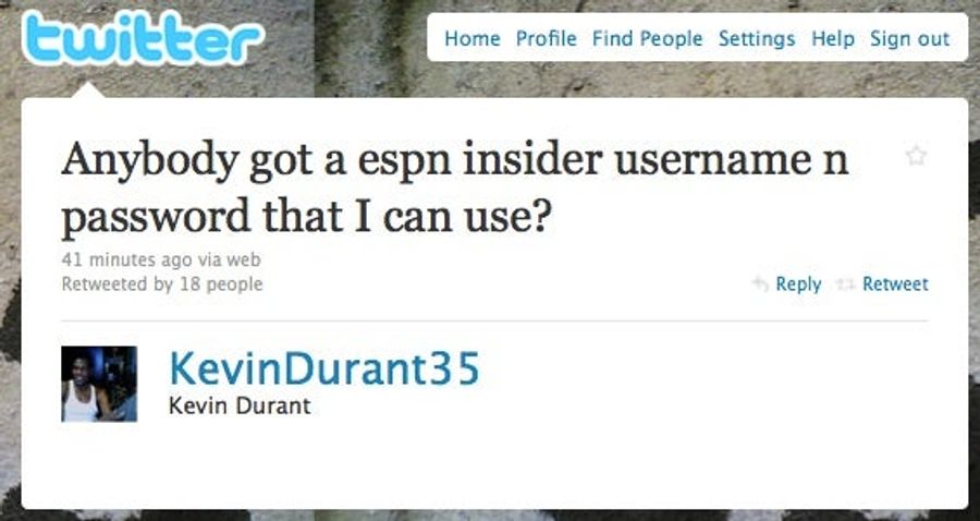What Did Kevin Durant Want Behind ESPN&#39;s Firewall?